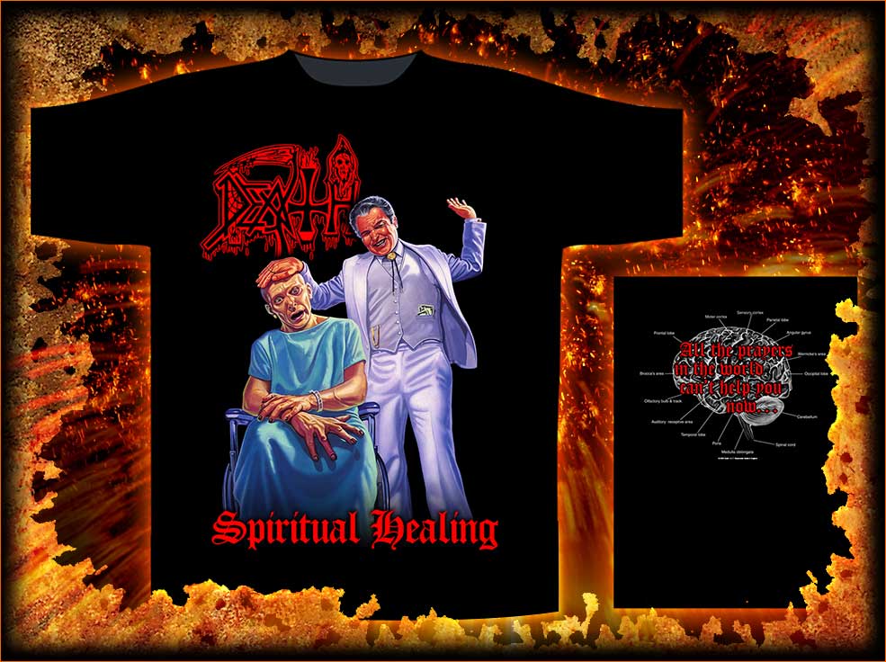 Tricou DEATH - Spiritual Healing ST1275