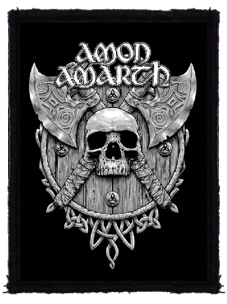 Patch Amon Amarth Skull and Axes (HBG)