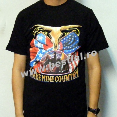 Tricou MAKE MINE COUNTRY