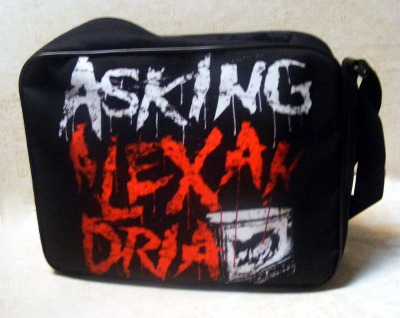 Geanta 40 cm Asking Alexandria Logo