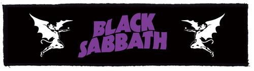 Patch Black Sabbath Logo (superstrip)(HBG)