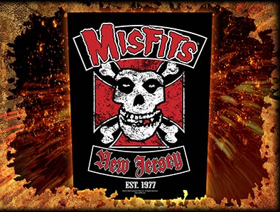 Backpatch Misfits - Biker