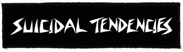 Patch SUICIDAL TENDENCIES Logo (superstrip)(HBG)