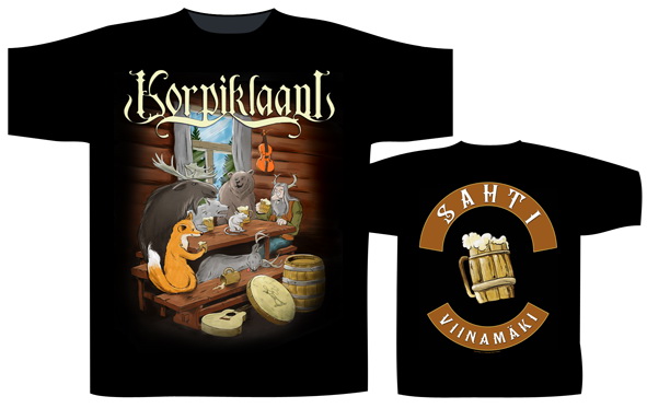 Tricou KORPIKLAANI - Sahti (lichidare stoc)