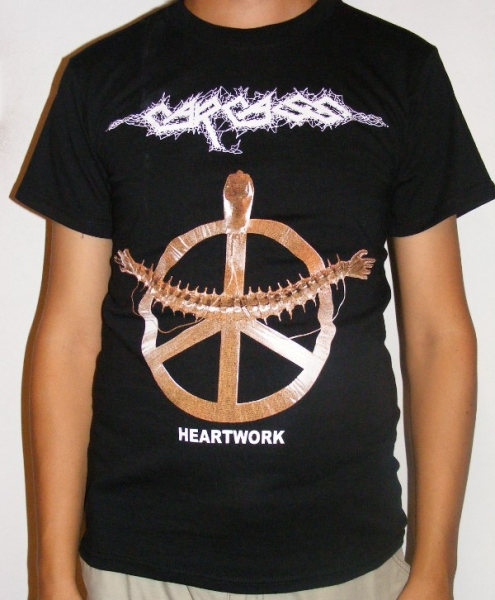 Tricou CARCASS Heartwork TR/FR/099