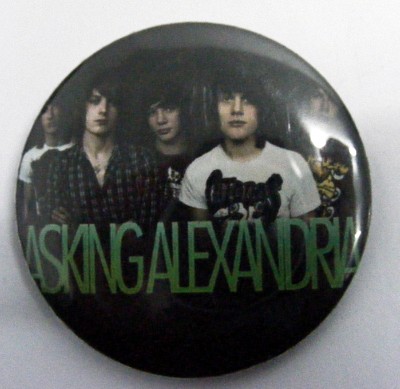 Insigna Asking Alexandria Green Band (IPP)