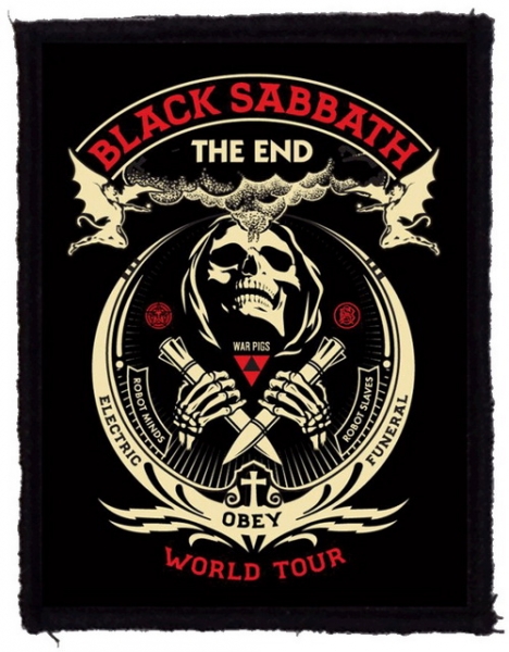 Patch Black Sabbath The End World Tour (HBG)