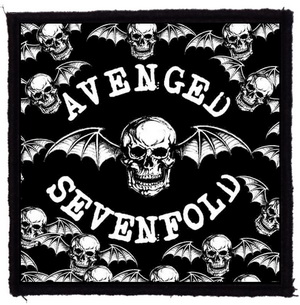 Patch Avenged Sevenfold BW Bats  (HBG)