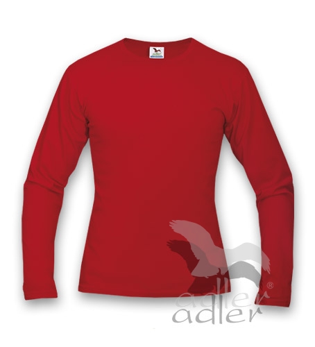 Long Sleeve FIT-T 160 roşu