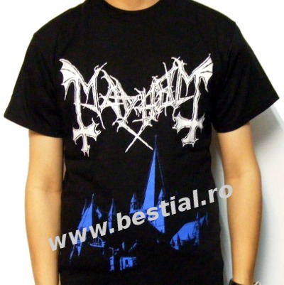 Tricou MAYHEM De Mysteriis Dom Sathanas TR/FR/096