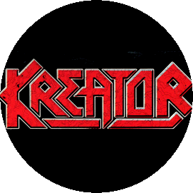 Insigna 2,5 cm KREATOR Logo    (HBG)