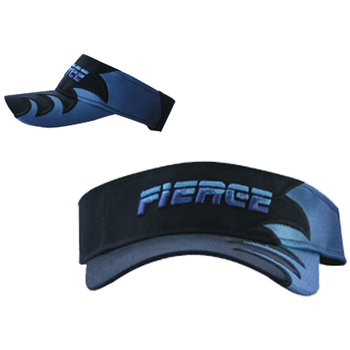 Visor Fierce Black Blue Flames cod 7194