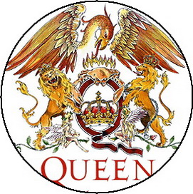 Insigna 2,5 cm QUEEN Crest  (HBG)