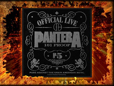 Patch Pantera - 101% Proof