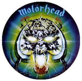 Insigna 2,5 cm MOTORHEAD Overkill   (HBG)