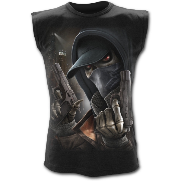 Tricou fara maneci M019M001 - STREET REAPER (lichidare stoc)