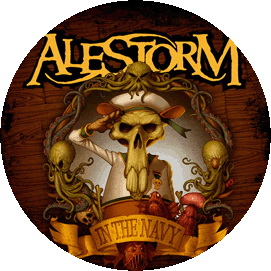 Insigna 2,5 cm ALESTORM In the Navy (HBG)