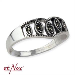 R1402 Inel de argint Marcasite Tiara