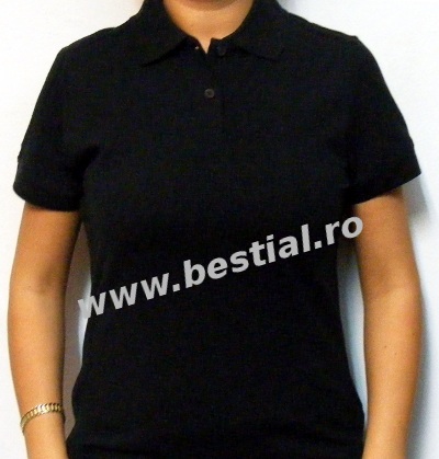 GIRLIE POLO NEGRU SOL`S People SO11310 - Black