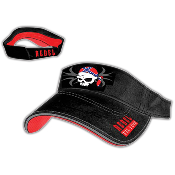 Visor Rebel Till I Die Skull Black cod 7251REB (lichidare stoc)