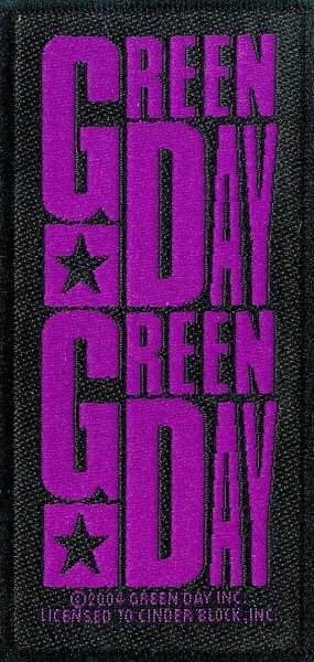 Patch Green Day - Purple Logo