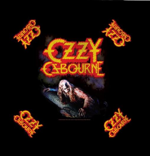 Bandana OZZY OSBOURNE - Bark at the Moon B059