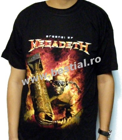 Tricou MEGADETH Arsenal (SUPERPRET)