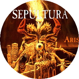 Insigna 2,5 cm SEPULTURA Arise  (HBG)