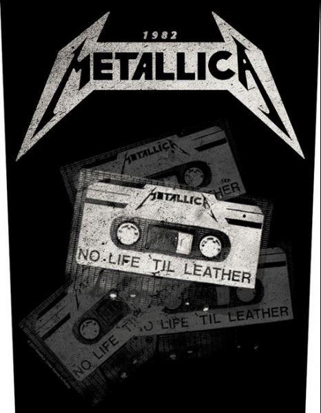 Backpatch METALLICA - No Life Til Leather