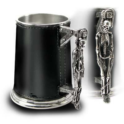 AAT36 - Turpin s Gallows Leather Tankard