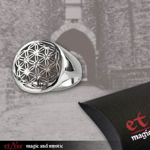 R5621 Inel de argint - Flower of Life