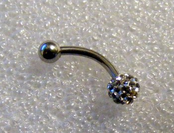 Piercing Pietricele Albe 1,5 cm (FTC)