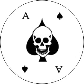 Insigna 2,5 cm ACE OF SPADES (HBG)