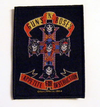 Patch Guns N Roses - Appetite for Destruction