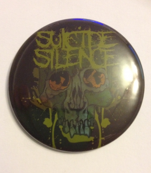 Magnet de frigider SUICIDE SILENCE Green Logo (VKG)