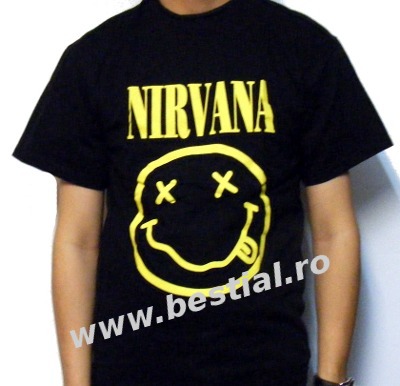 Tricou NIRVANA Smiling Face TR/FR/119