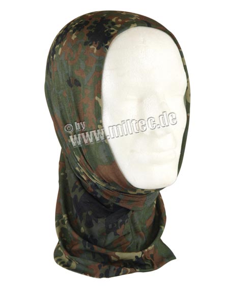 Esarfa/bandana tubulara buff (unitube) pentru alergare si hiking Art. Nr.12216021 FLECKTARN