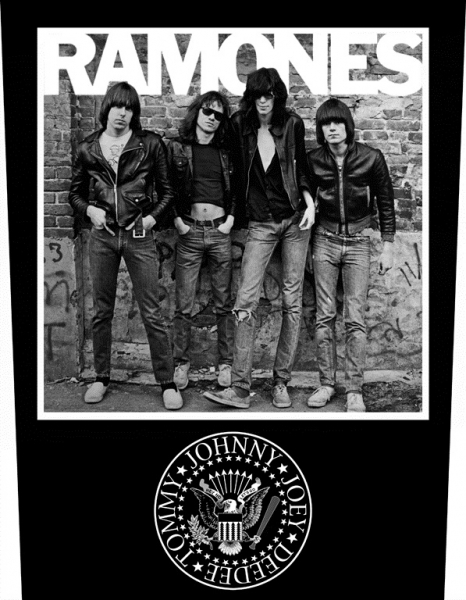 Backpatch Ramones - 1976 (lichidare stoc)