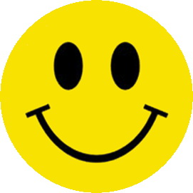 Insigna 2,5 cm SMILEY  (HBG)