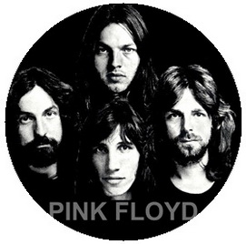 Insigna 2,5 cm PINK FLOYD Band  (HBG)