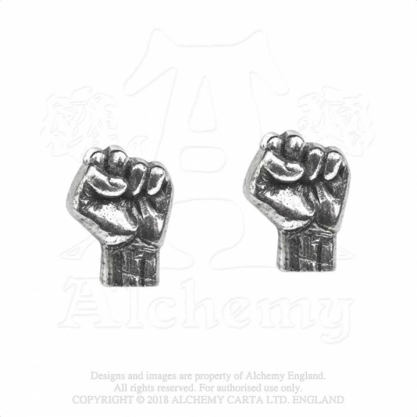 Cercei PE7 Rage Against The Machine Fist Studs