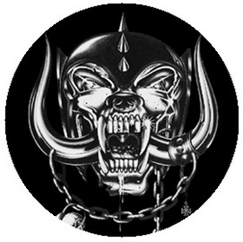 Insigna 2,5 cm MOTORHEAD Logo (Warpig)   (HBG)