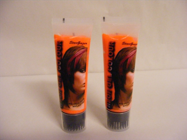 ORANGE Neon Hair GEL