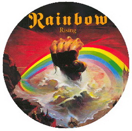 Insigna 2,5 cm RAINBOW Rising  (HBG)