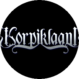 Insigna 2,5 cm KORPIKLAANI Logo   (HBG)