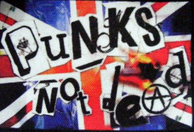 Patch PUNKS NOT DEAD Flag (HBG)