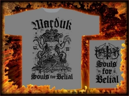 Tricou MARDUK - Souls For Belial (lichidare stoc)