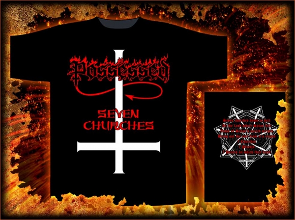 Tricou POSSESSED - SEVEN CHURCHES