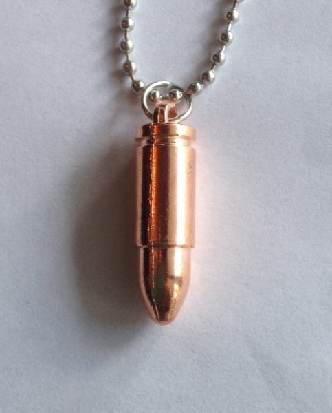 Medalion Love&Hate Jewellery  Bullet