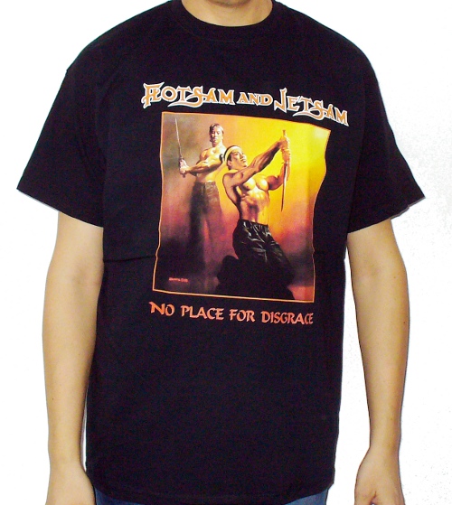 Tricou FLOTSAM AND JETSAM No Place for Disgrace (TBR126)